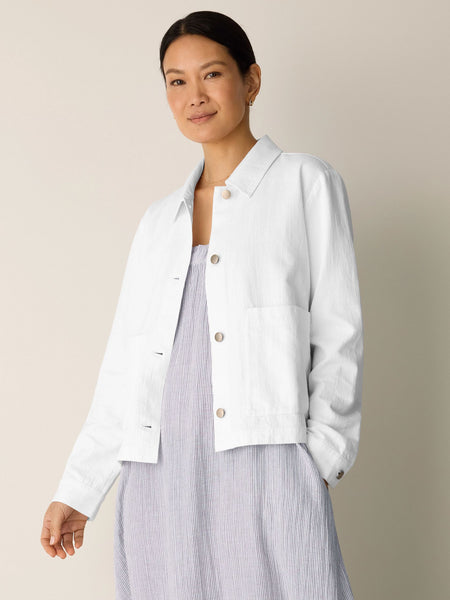 Eileen Fisher Classic Collar Jacket
