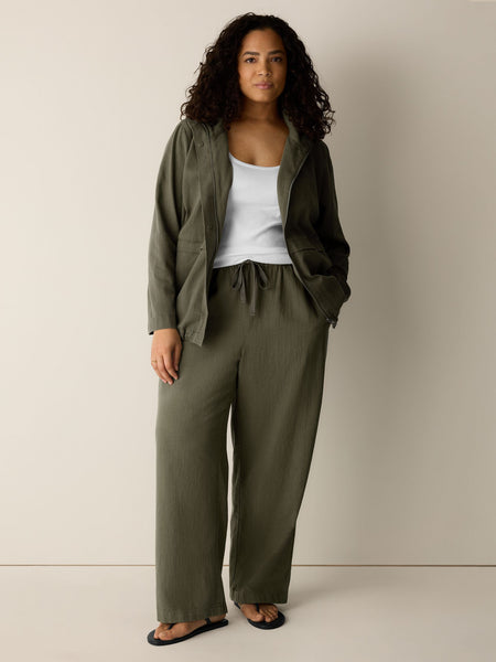 (Pre-Order) Eileen Fisher Zip-Up Jacket
