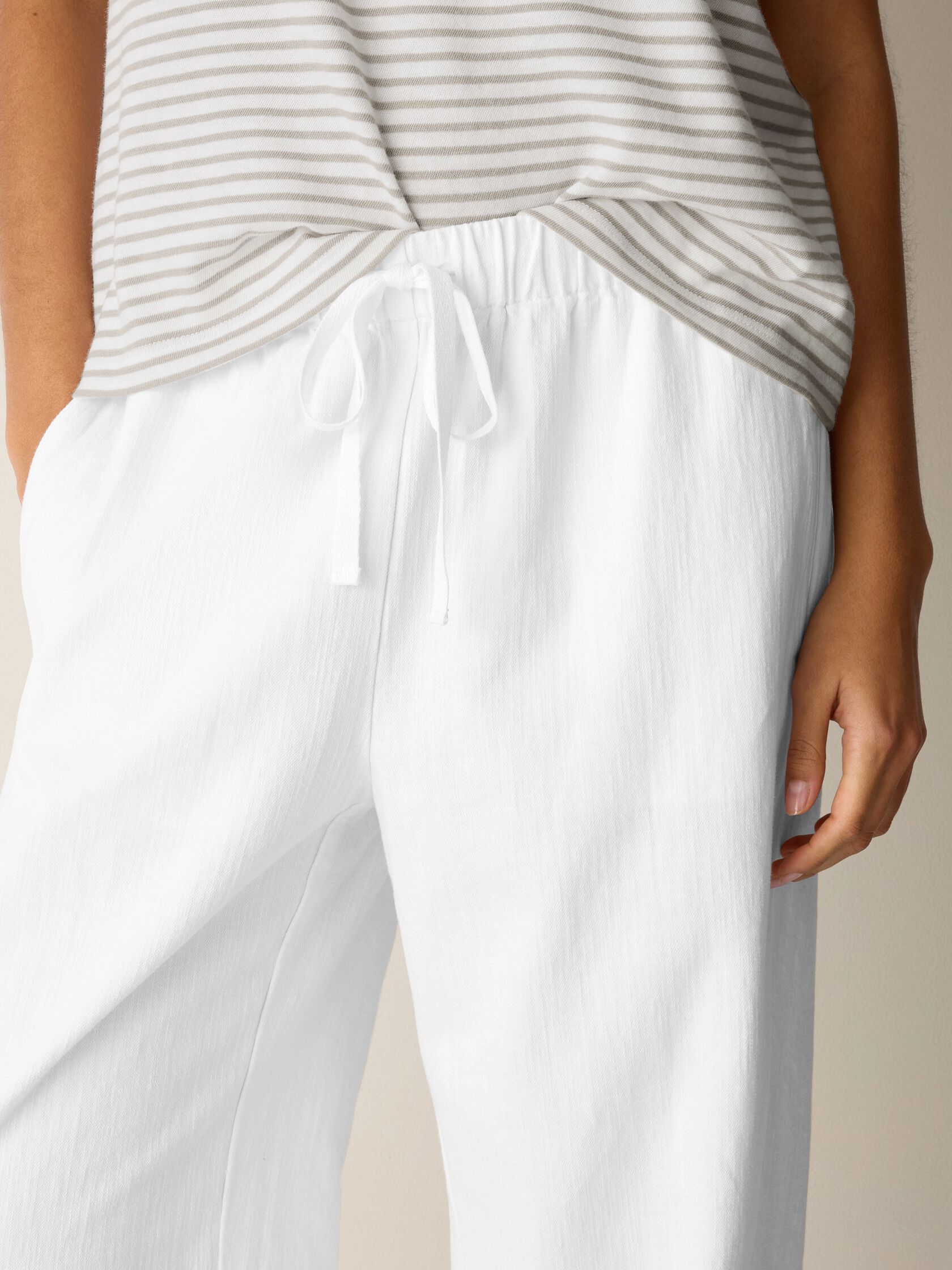 Eileen Fisher Straight Floor Length Pant