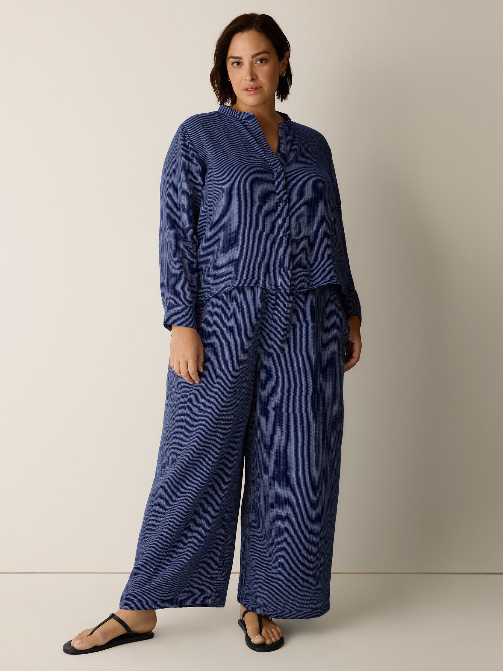 Eileen Fisher Wide Ankle Pant