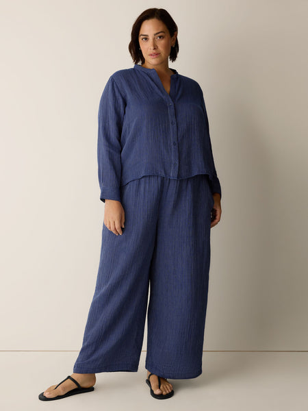 Eileen Fisher Wide Ankle Pant