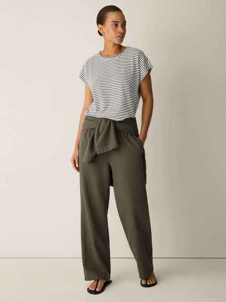 (Pre-Order) Eileen Fisher Crew Neck Top
