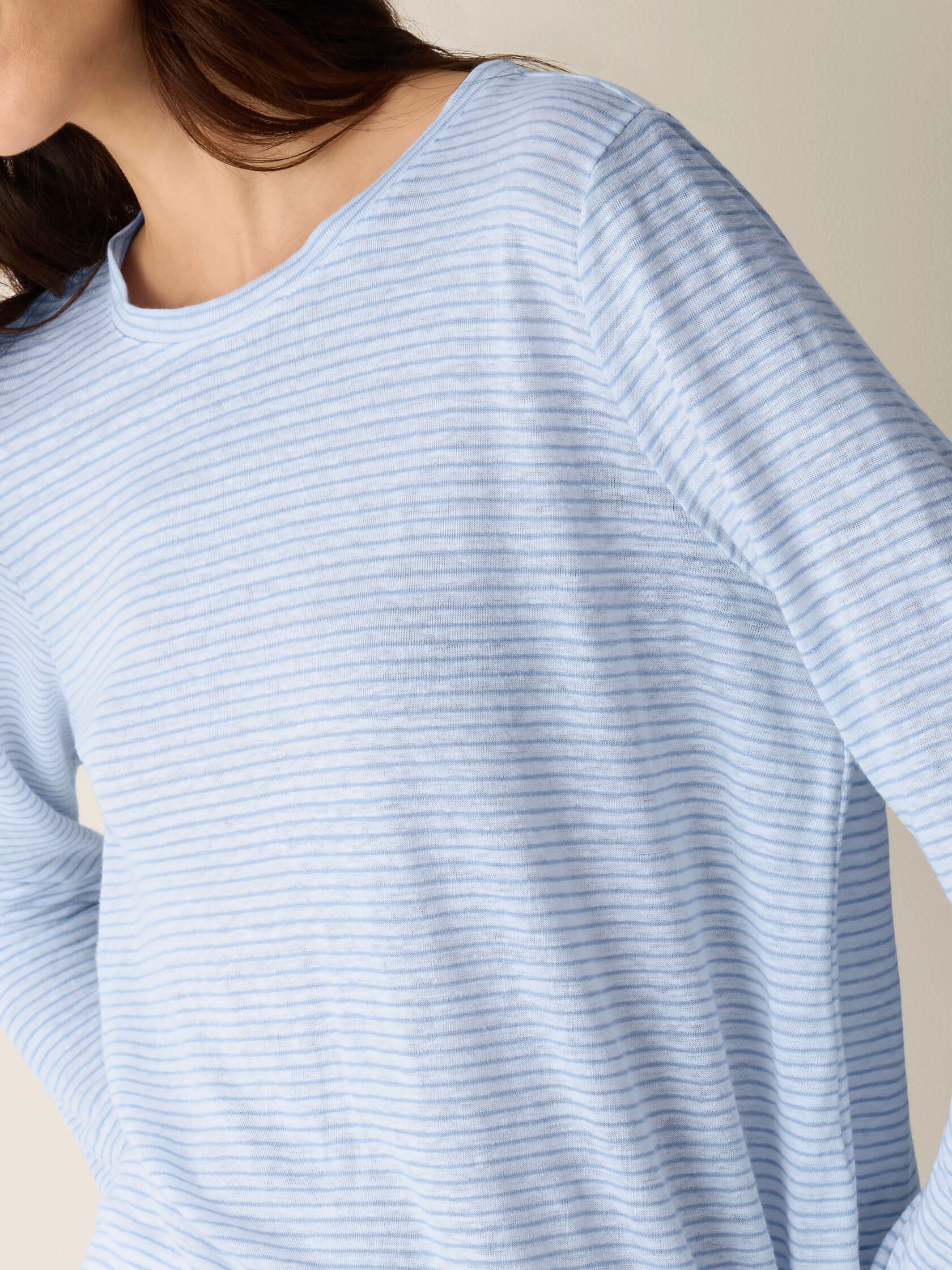 (Pre-Order) Eileen Fisher Crew Neck Long Sleeve Tee