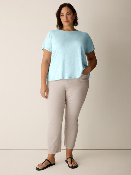 Eileen Fisher Crew Neck Short Sleeve Tee