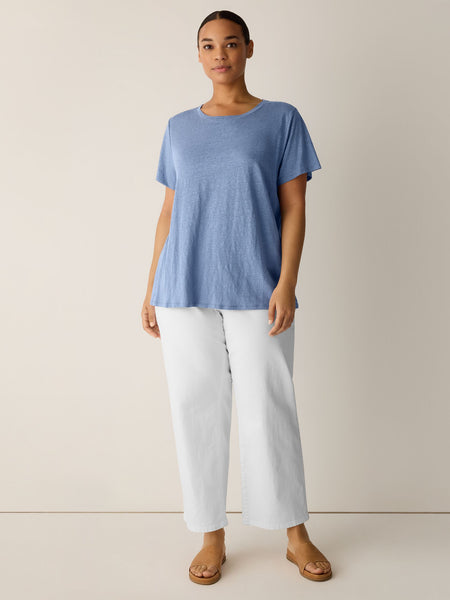 (Pre-Order) Eileen Fisher Crew Neck Short Sleeve Tee