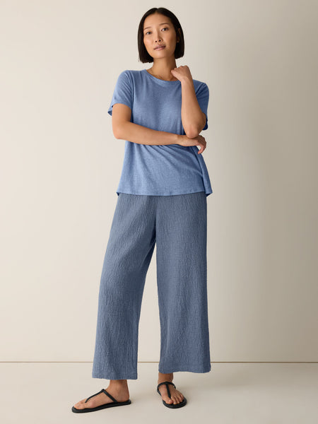 (Pre-Order) Eileen Fisher Crew Neck Short Sleeve Tee