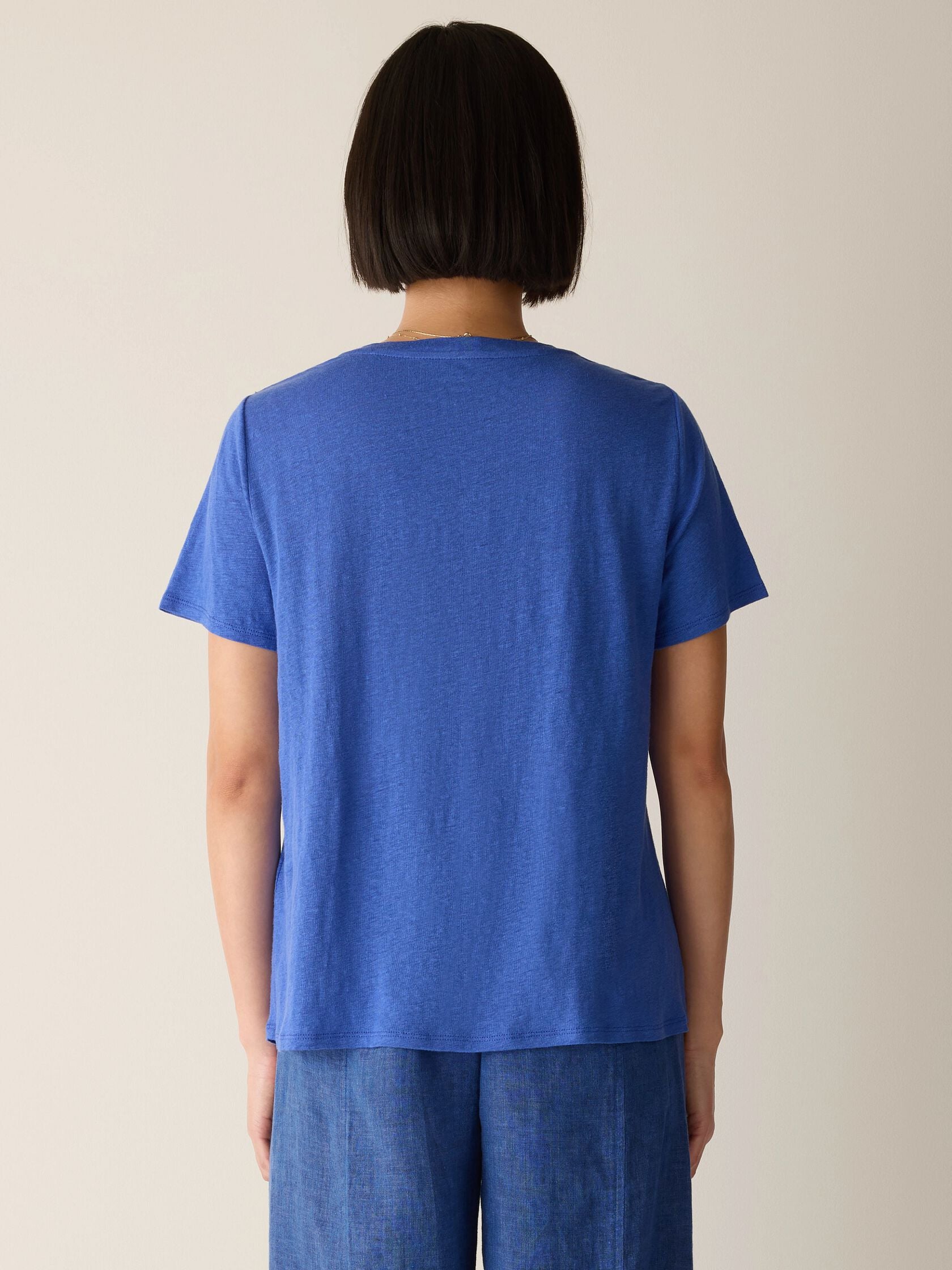(Pre-Order) Eileen Fisher Crew Neck Short Sleeve Tee
