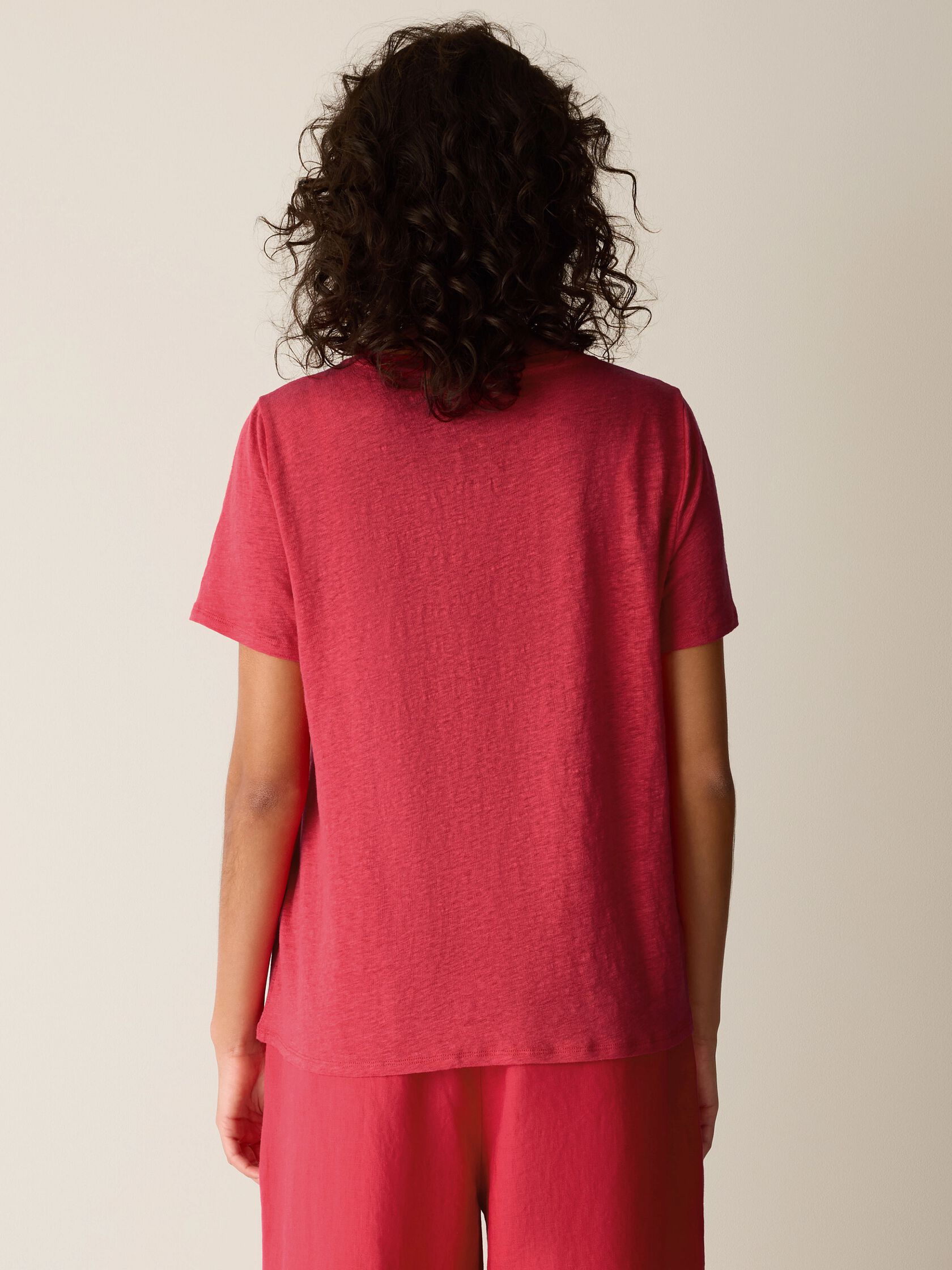 Eileen Fisher Crew Neck Short Sleeve Tee