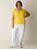 Eileen Fisher V-Neck Square Tee
