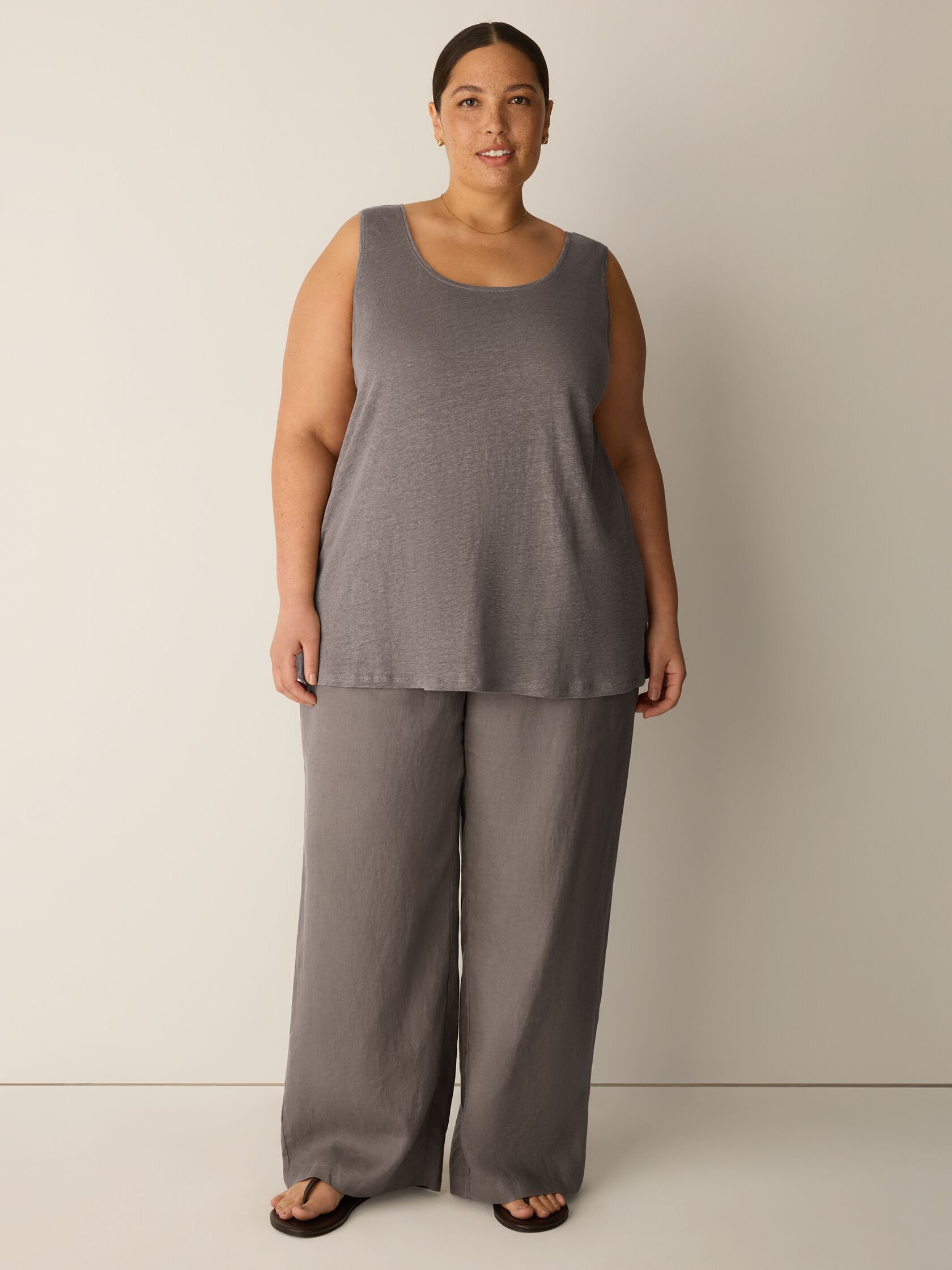 Eileen Fisher Scoop Neck Tank