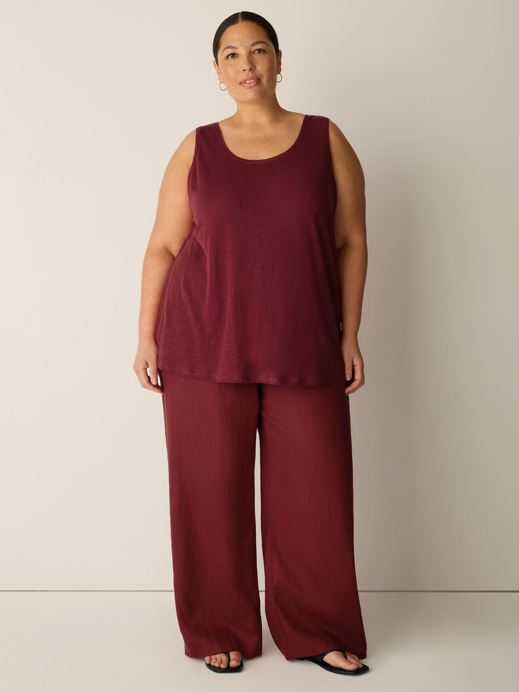 Eileen Fisher Scoop Neck Tank