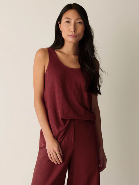 (Pre-Order) Eileen Fisher Scoop Neck Tank