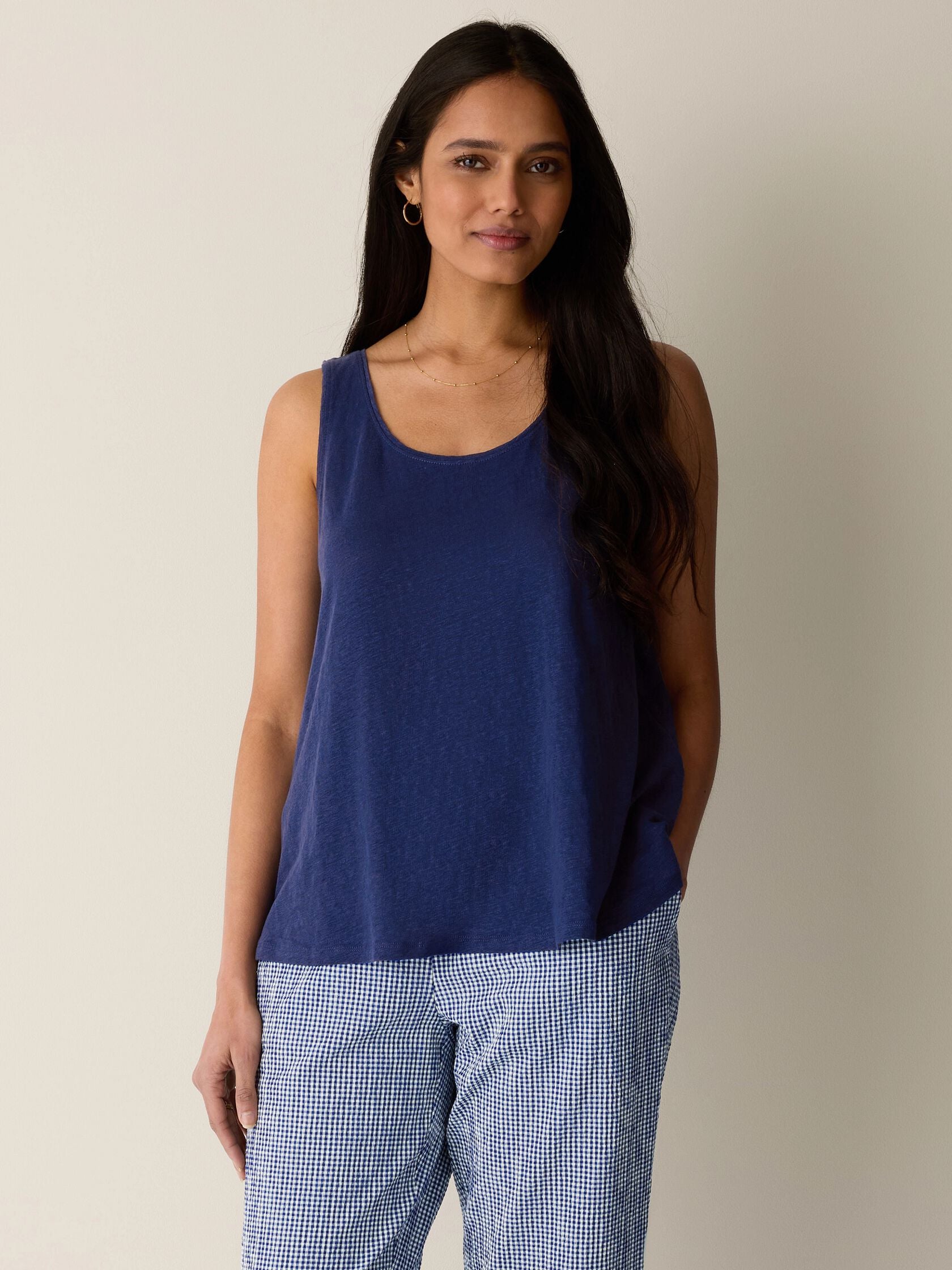 Eileen Fisher Scoop Neck Tank