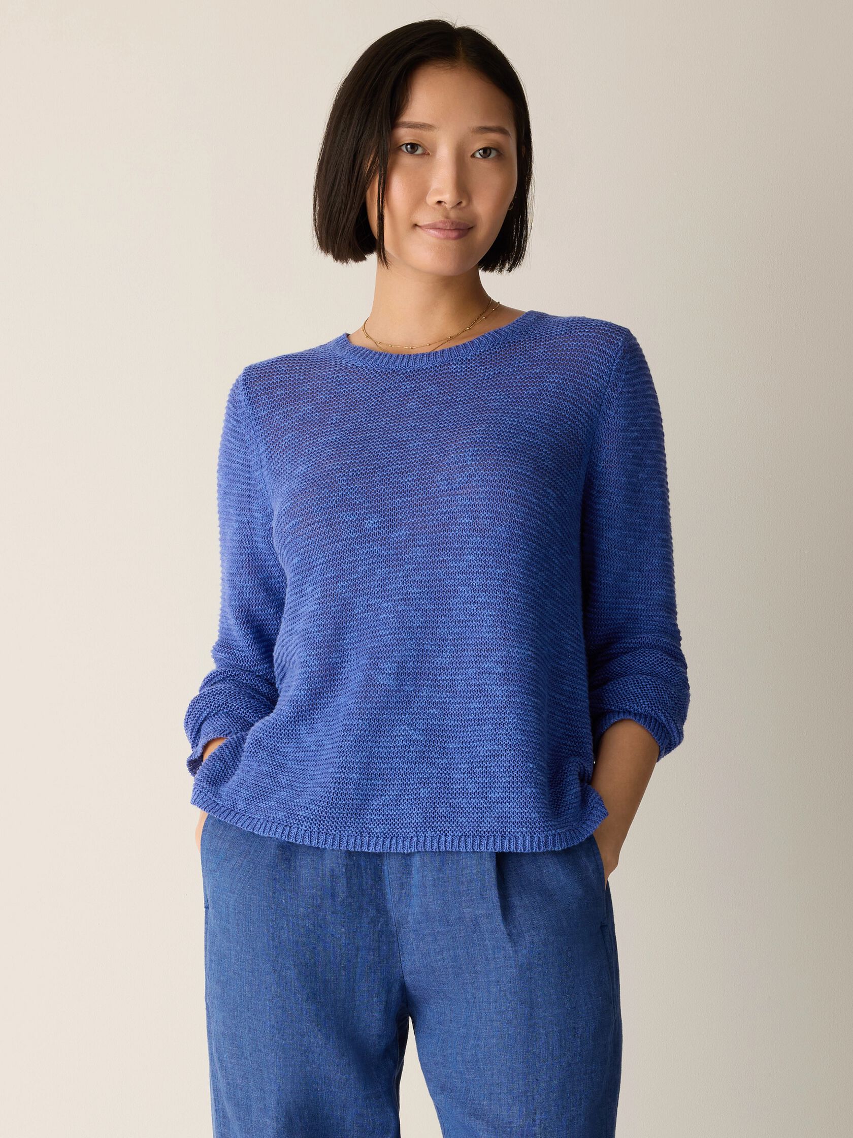 (Pre-Order) Eileen Fisher Crew Neck Pullover