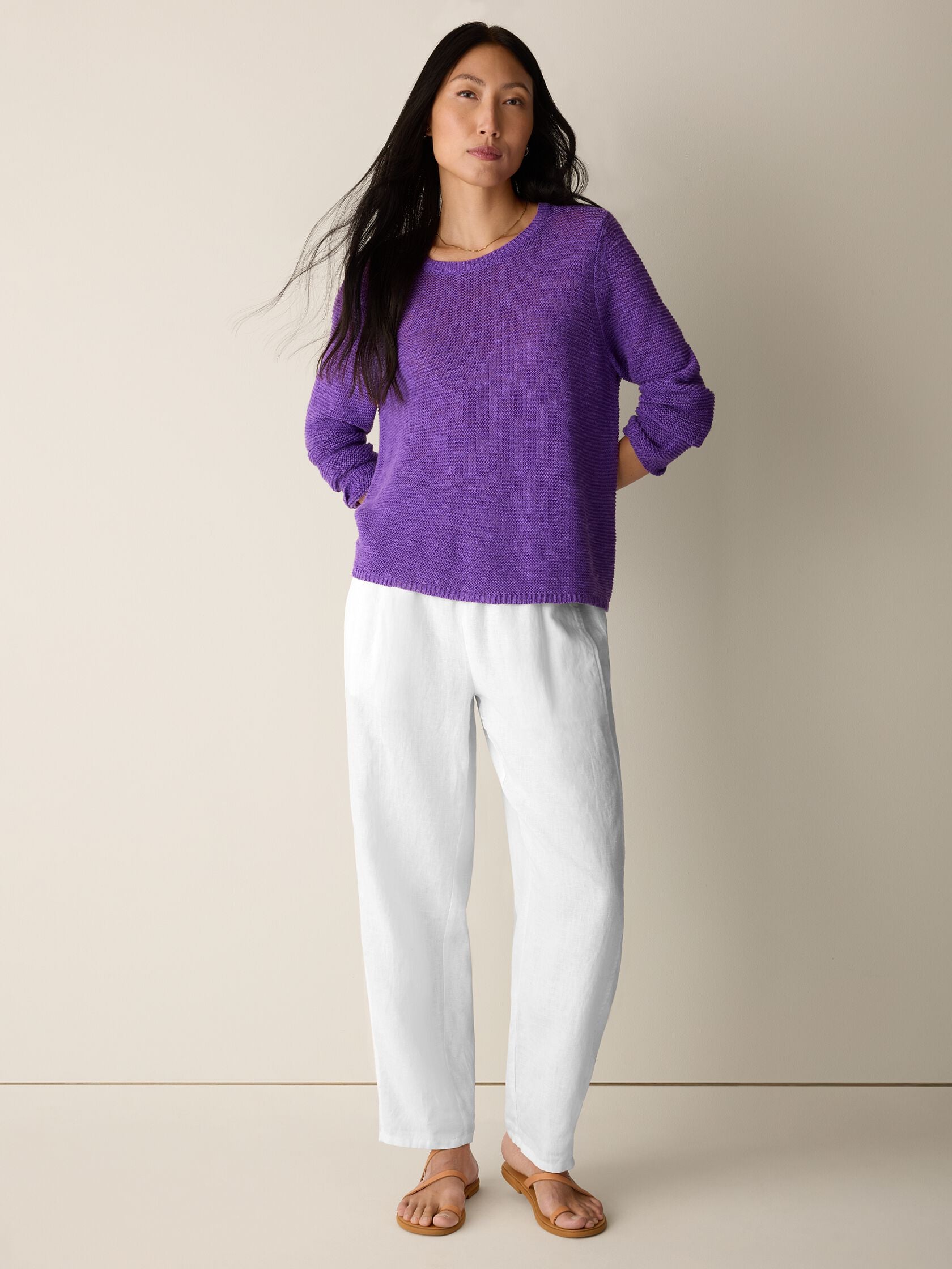 Eileen Fisher Crew Neck Pullover