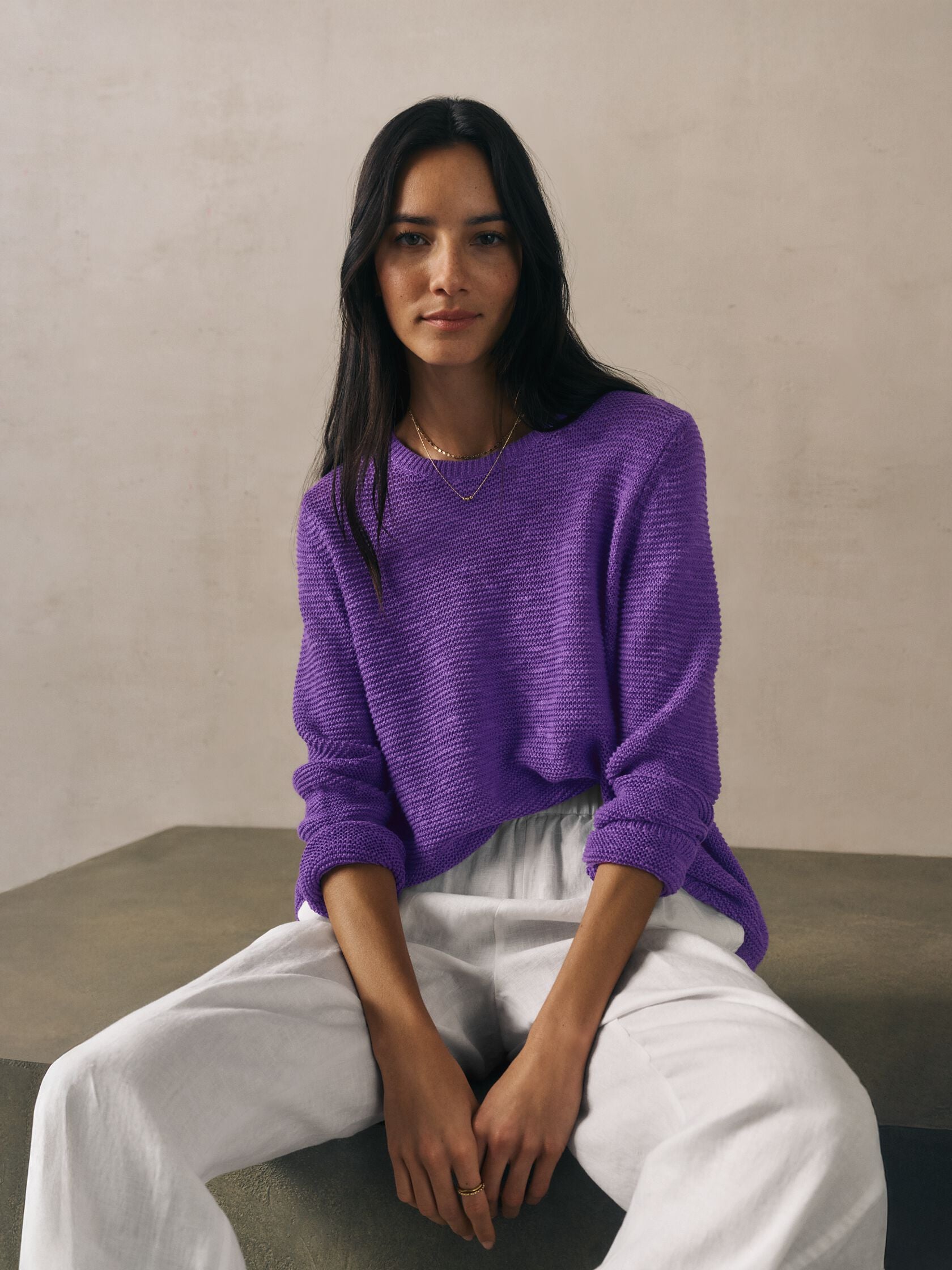 Eileen Fisher Crew Neck Pullover