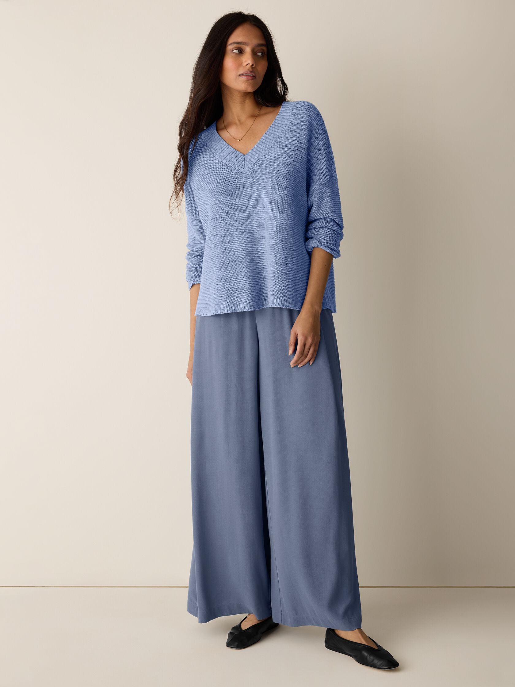 (Pre-Order) Eileen Fisher V-Neck Sweater