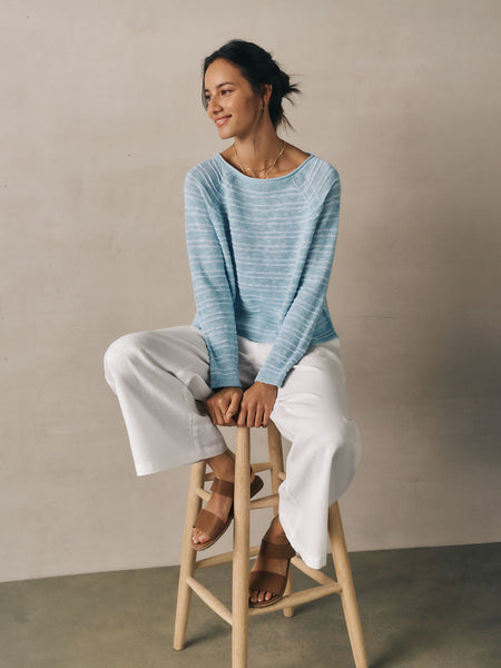 Eileen Fisher Bateau Neck Sweater