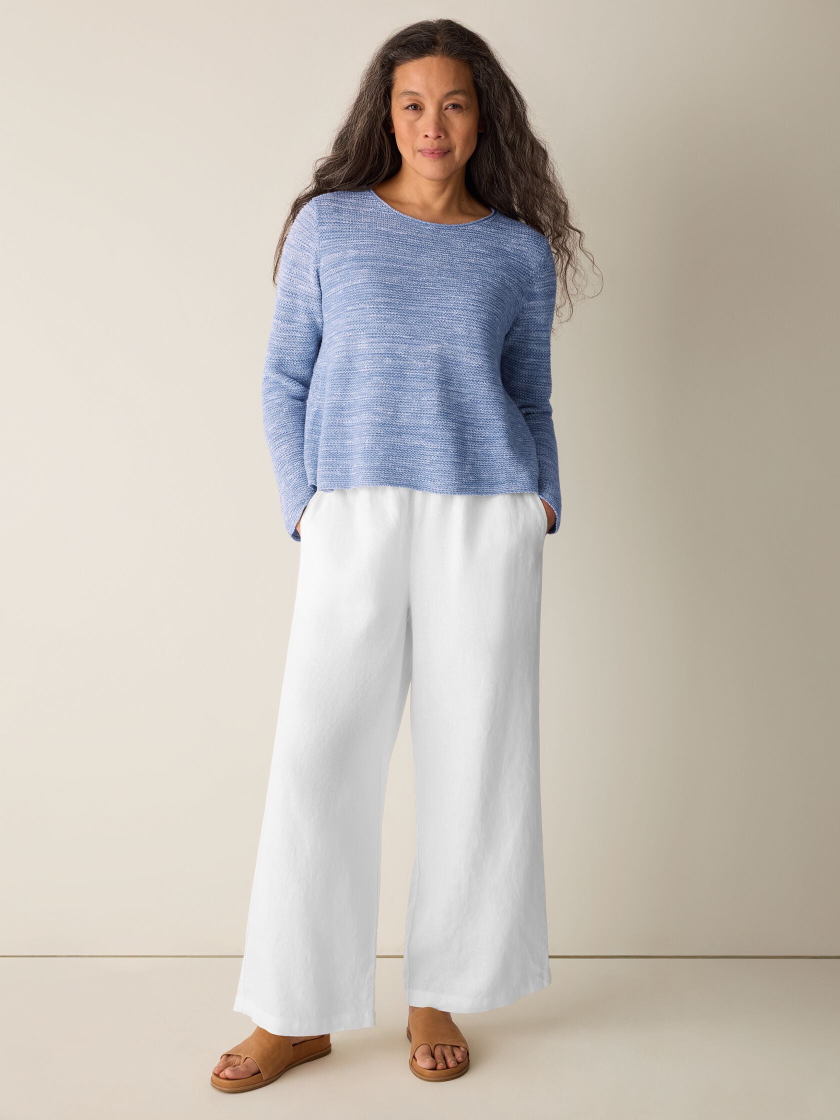 (Pre-Order) Eileen Fisher Crew Neck Sweater