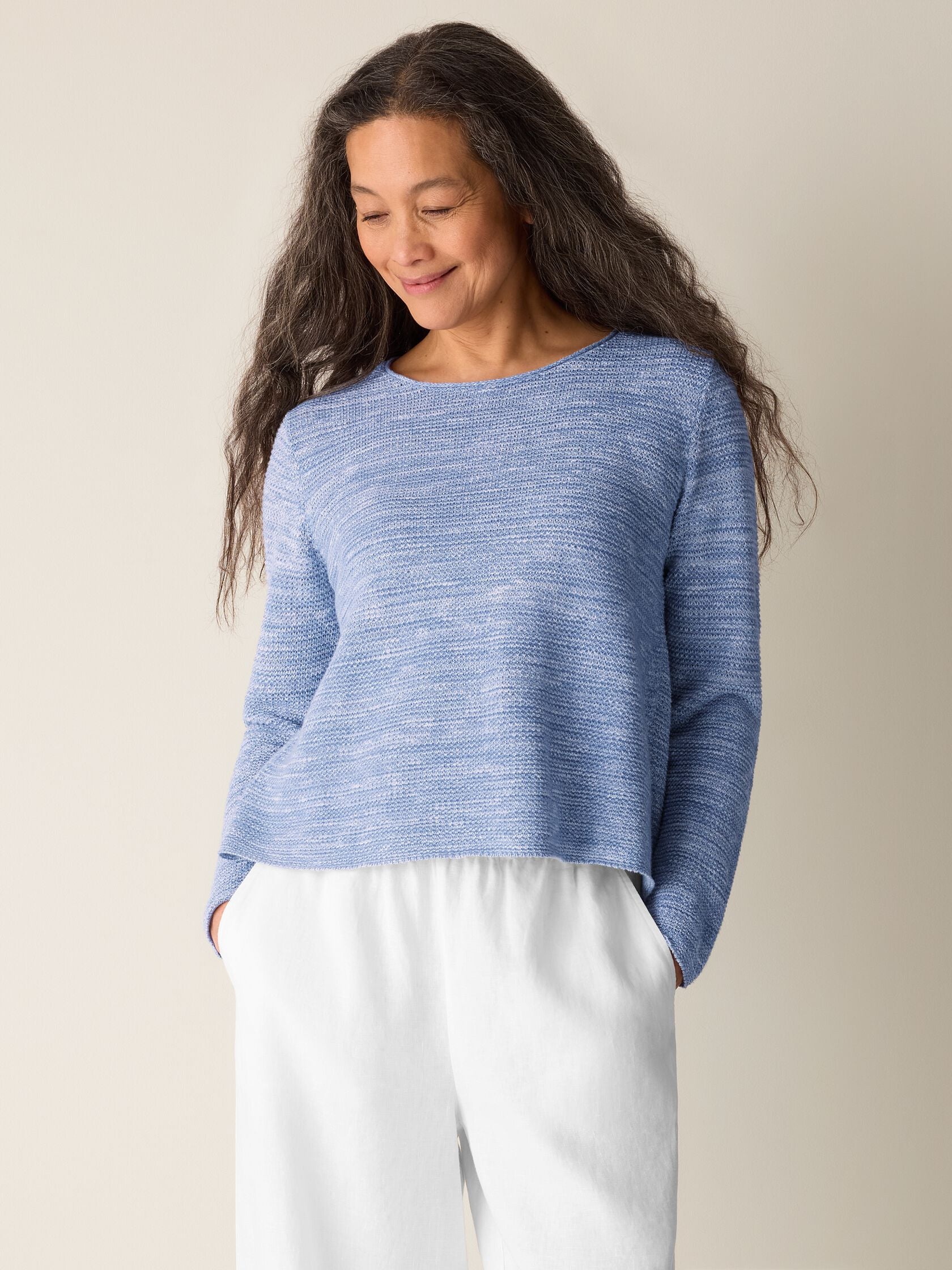 (Pre-Order) Eileen Fisher Crew Neck Sweater