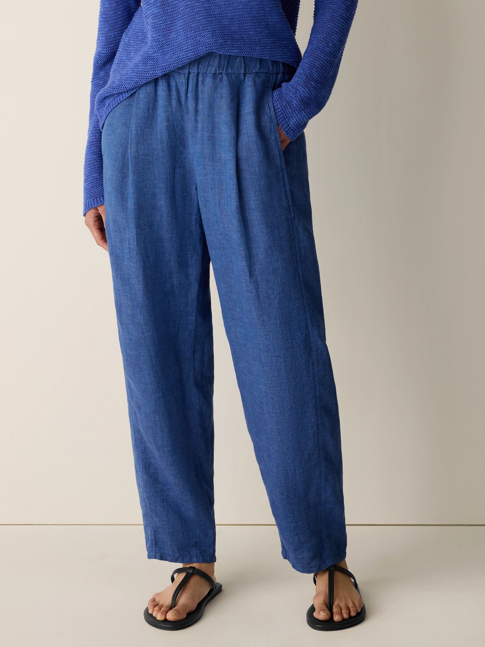 (Pre-Order) Eileen Fisher Ankle Pleated Lantern Pant