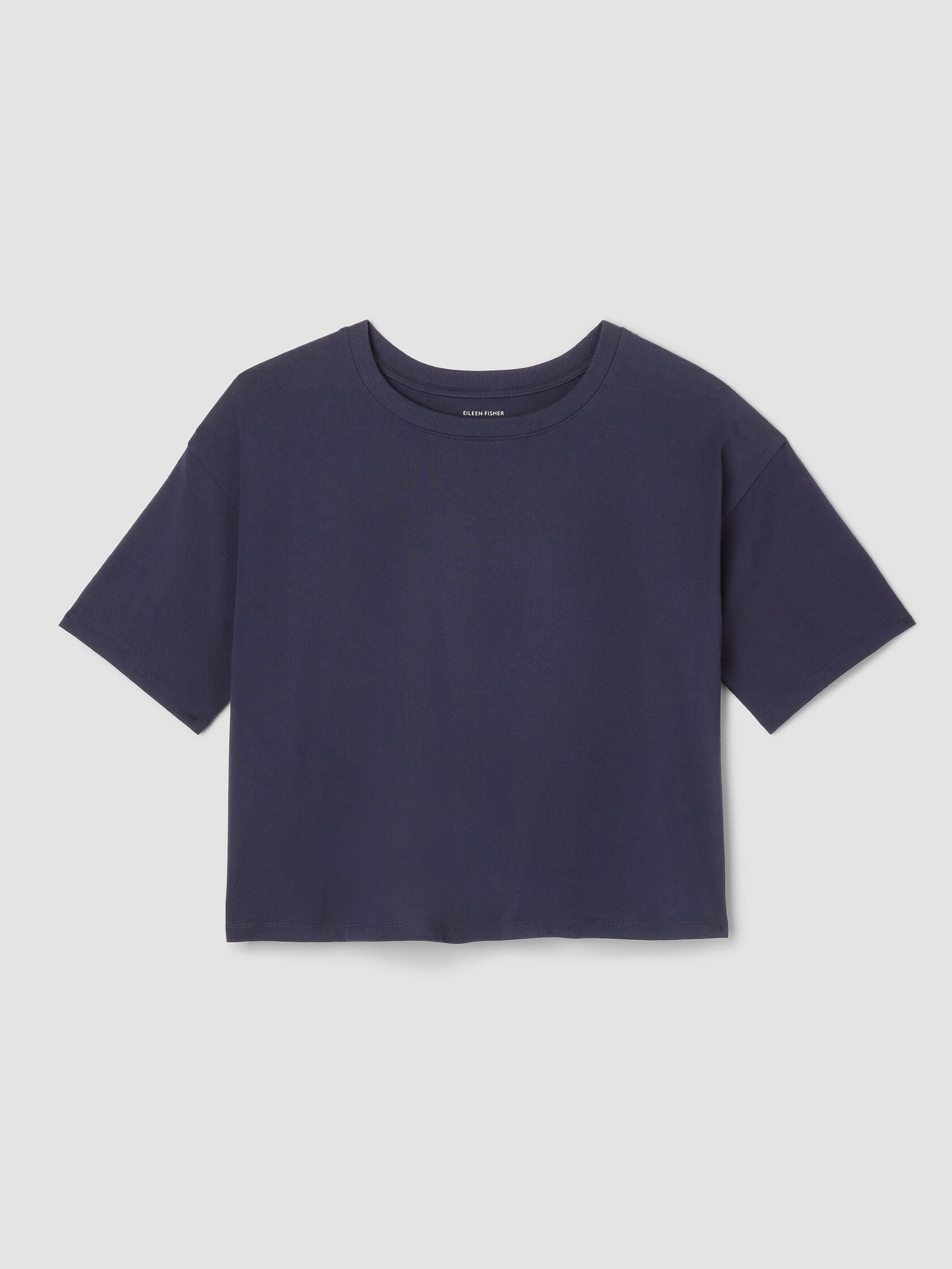(Pre-Order) Eileen Fisher Crew Neck Boxy Tee
