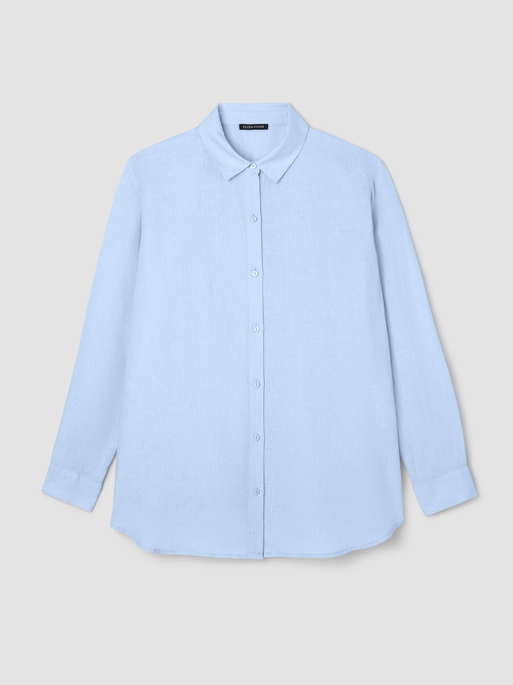 (Pre-Order) Eileen Fisher Classic Collar Long Shirt