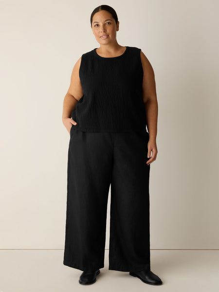 (Pre-Order) Eileen Fisher Ankle Wide Pant