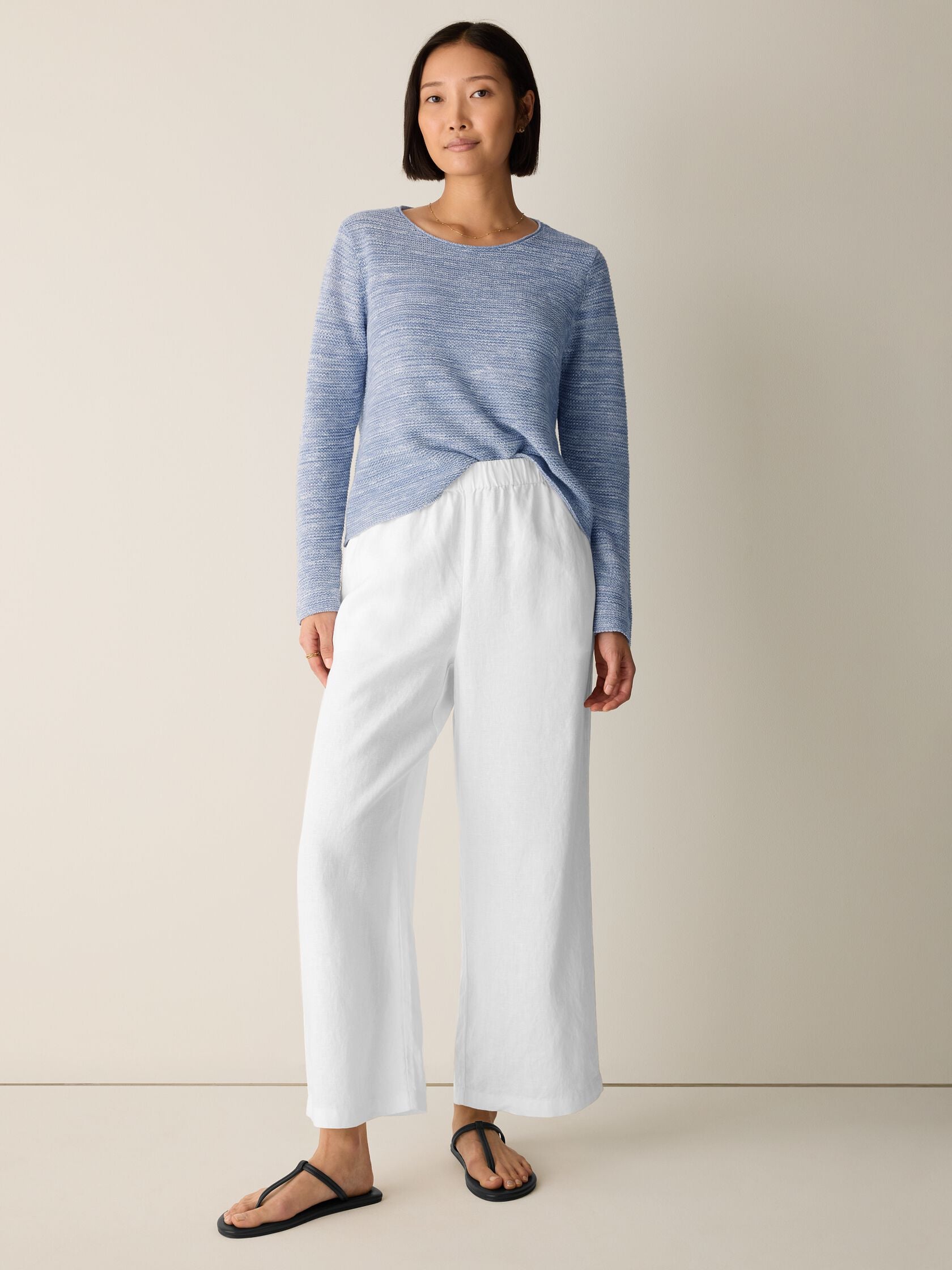 Eileen Fisher Ankle Wide Pant