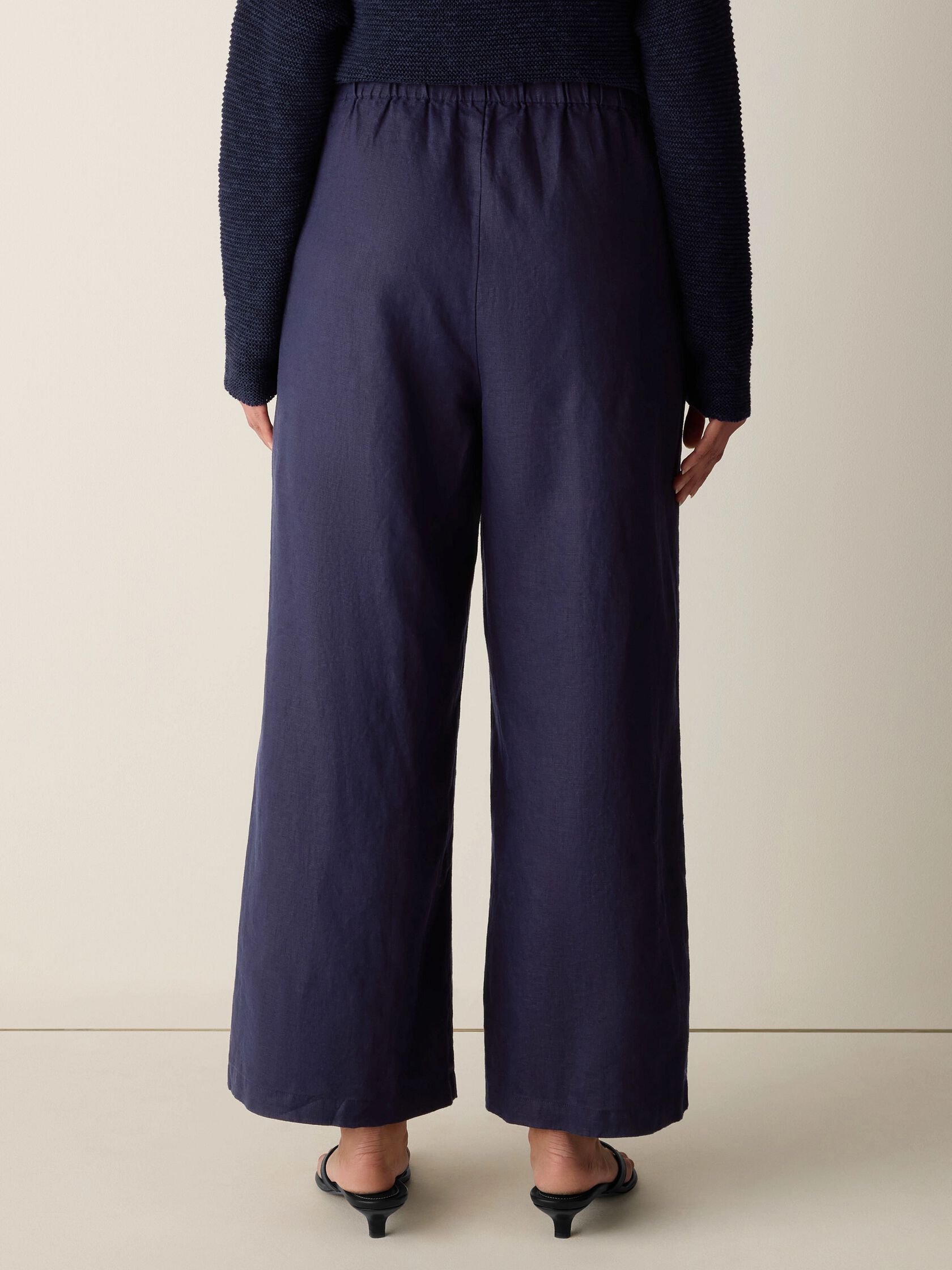 (Pre-Order) Eileen Fisher Ankle Wide Pant