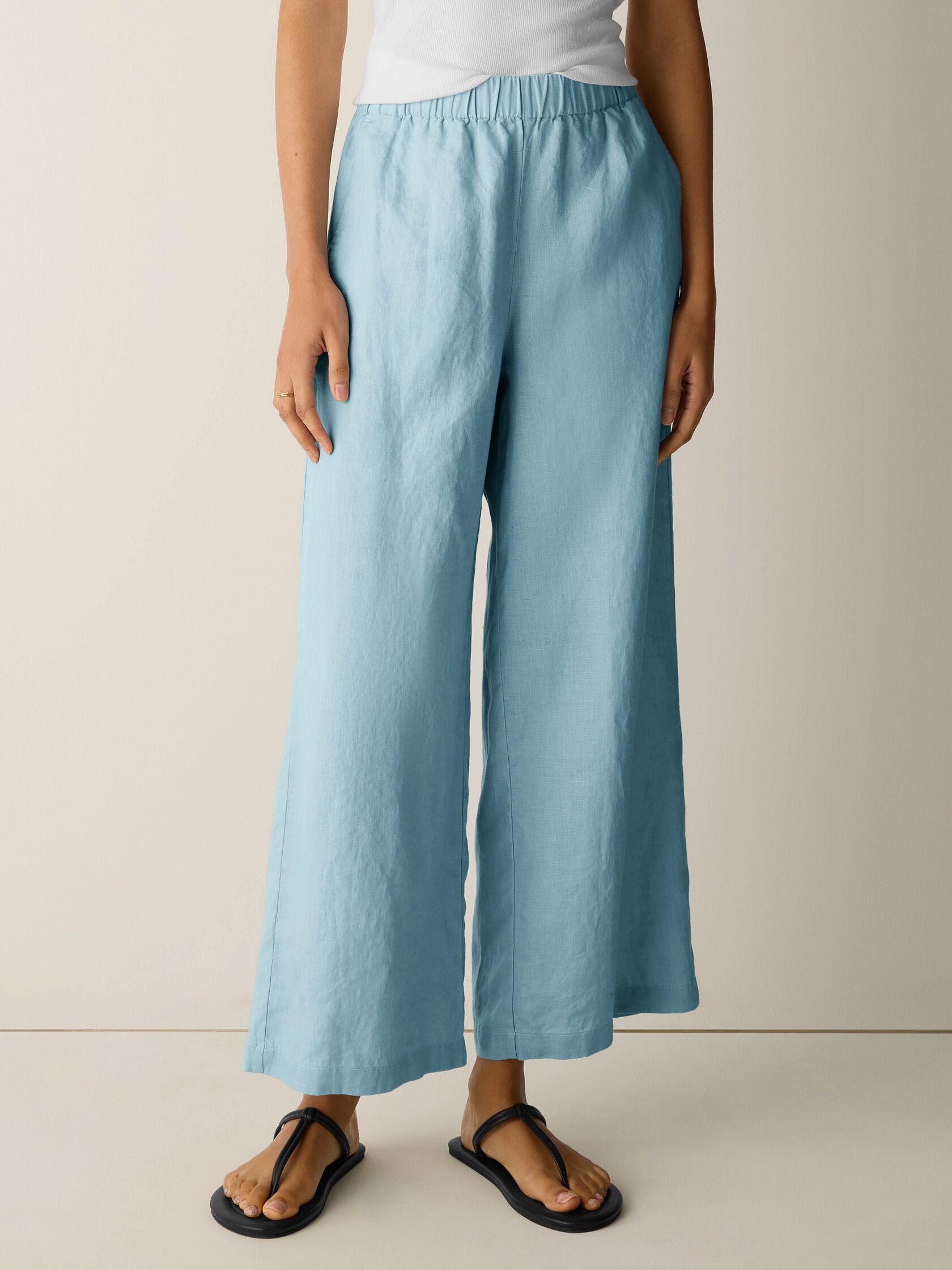 Eileen Fisher Ankle Wide Pant