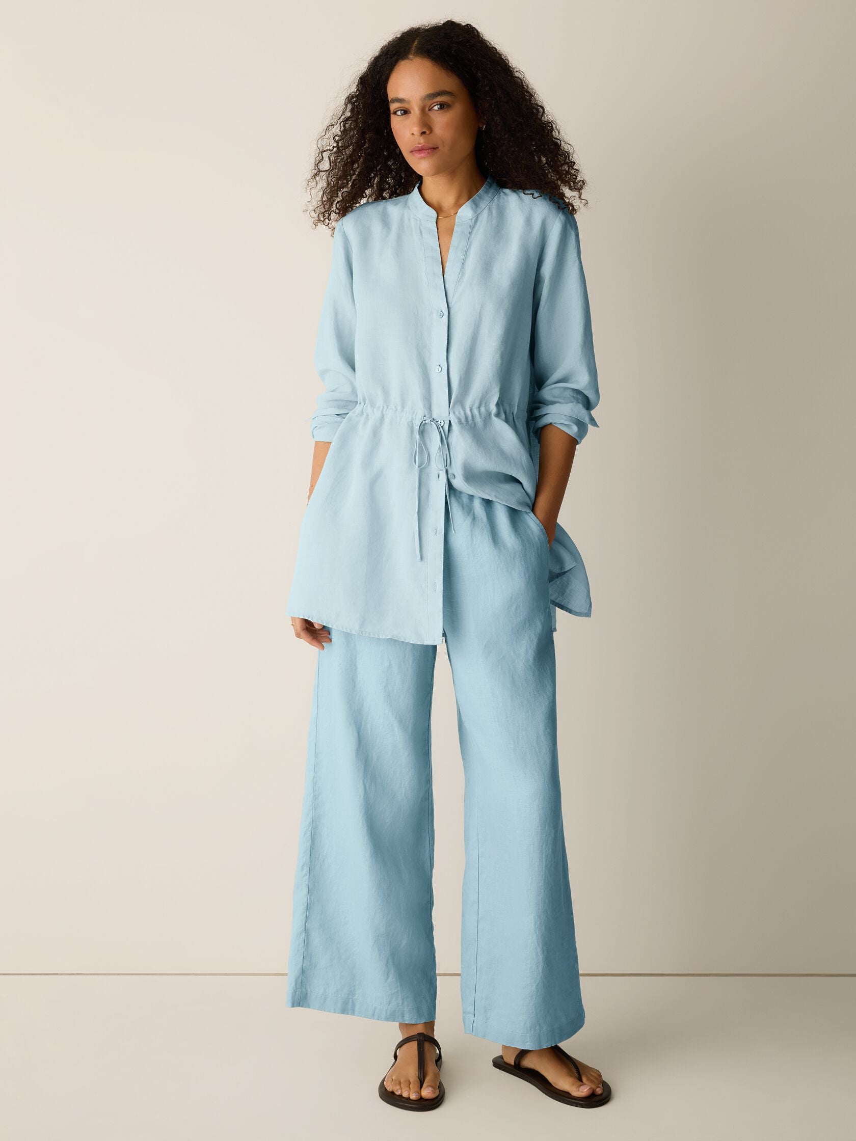 Eileen Fisher Ankle Wide Pant