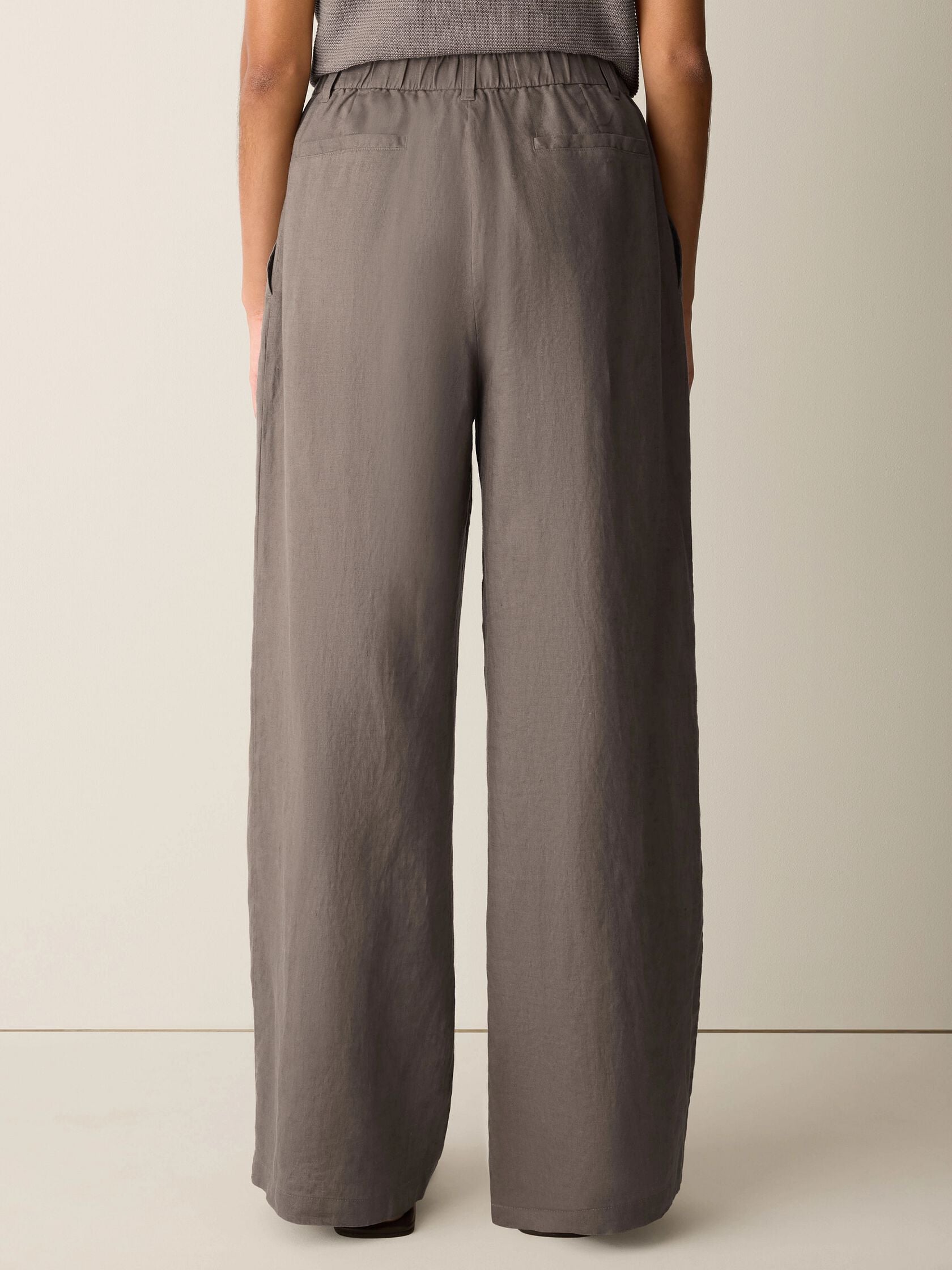 (Pre-Order) Eileen Fisher High-Waisted Wide Trouser