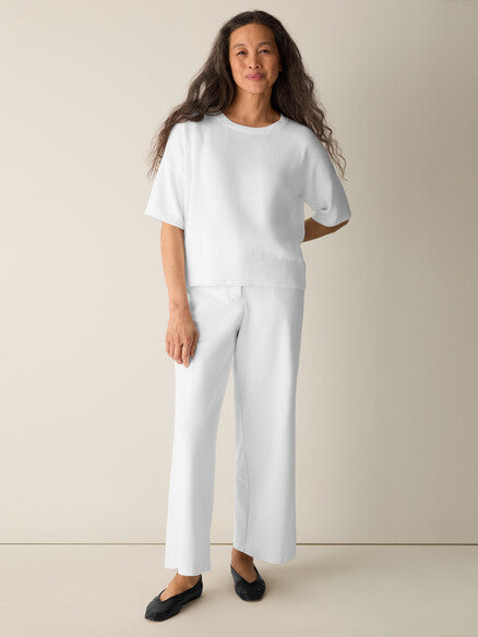 Eileen Fisher Elbow Sleeve Top