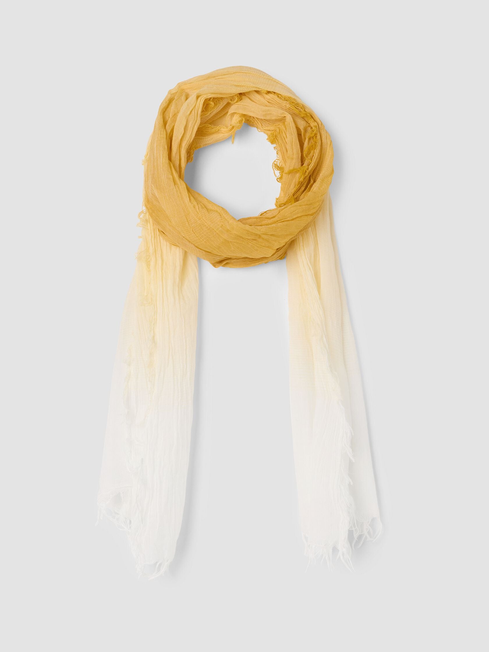 Eileen Fisher Watercolor Cotton Gauze Scarf