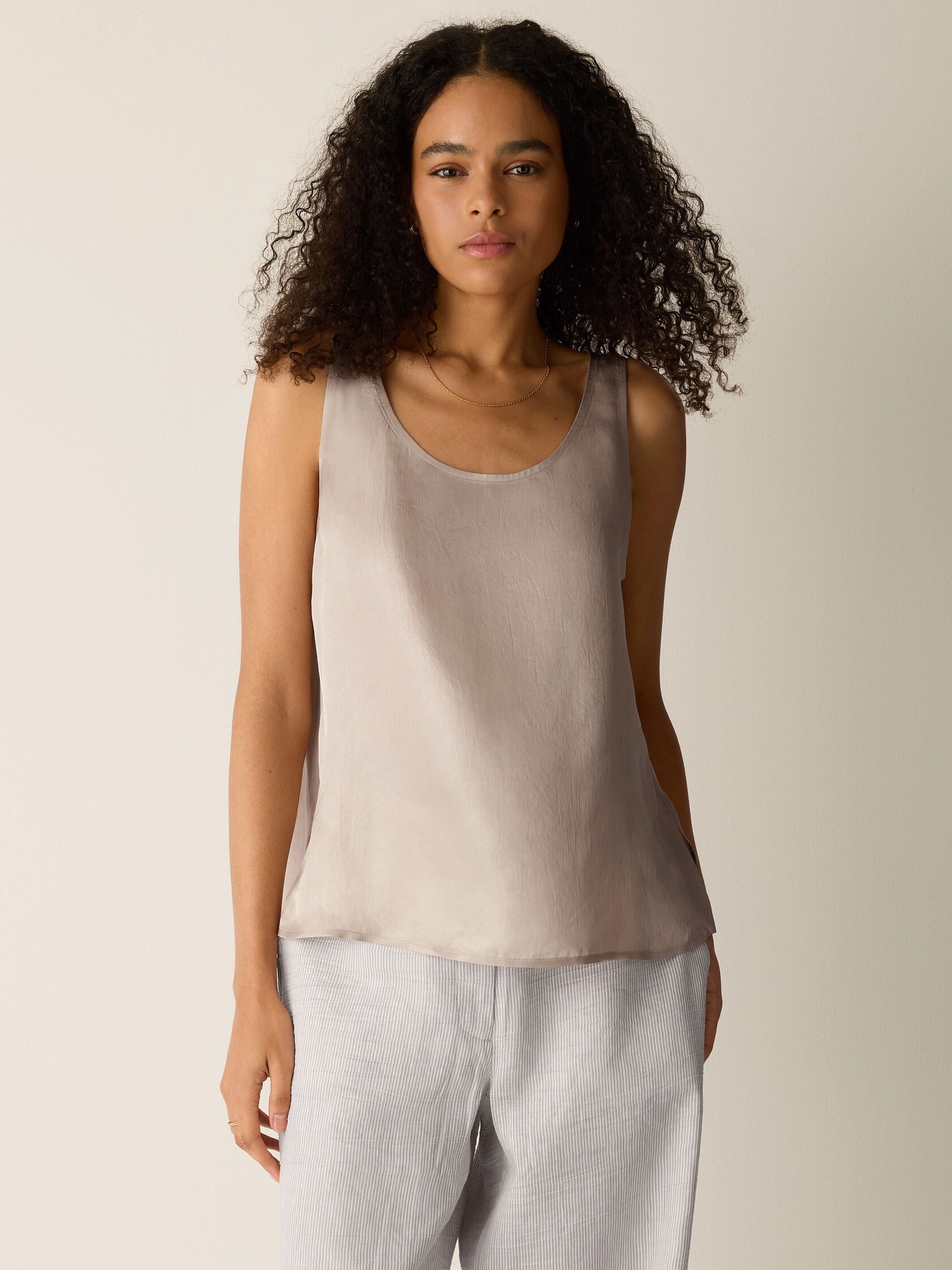 Eileen Fisher Scoop Neck Tank