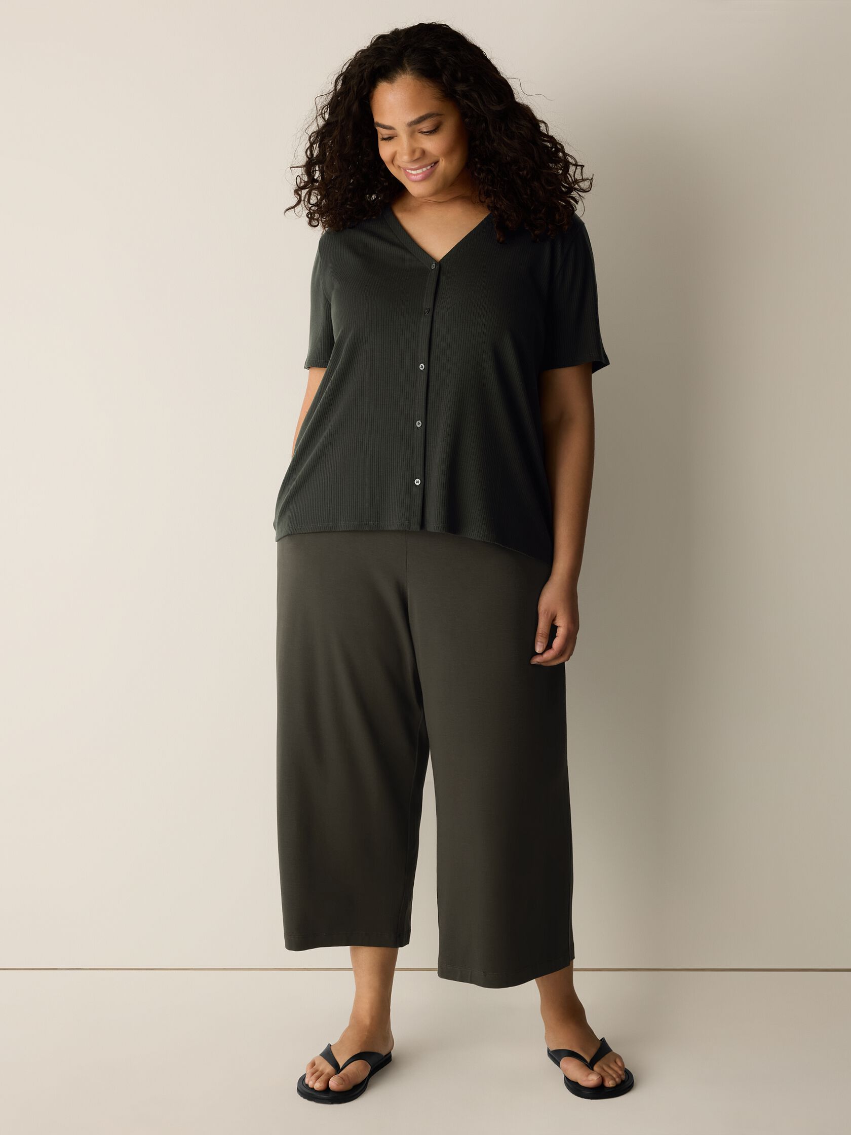 (Pre-Order) Eileen Fisher Knit Culotte