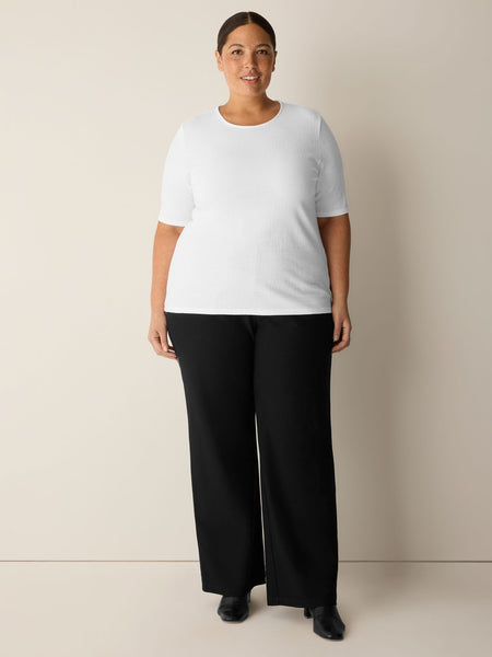 (Pre-Order) Eileen Fisher Crew Neck Top