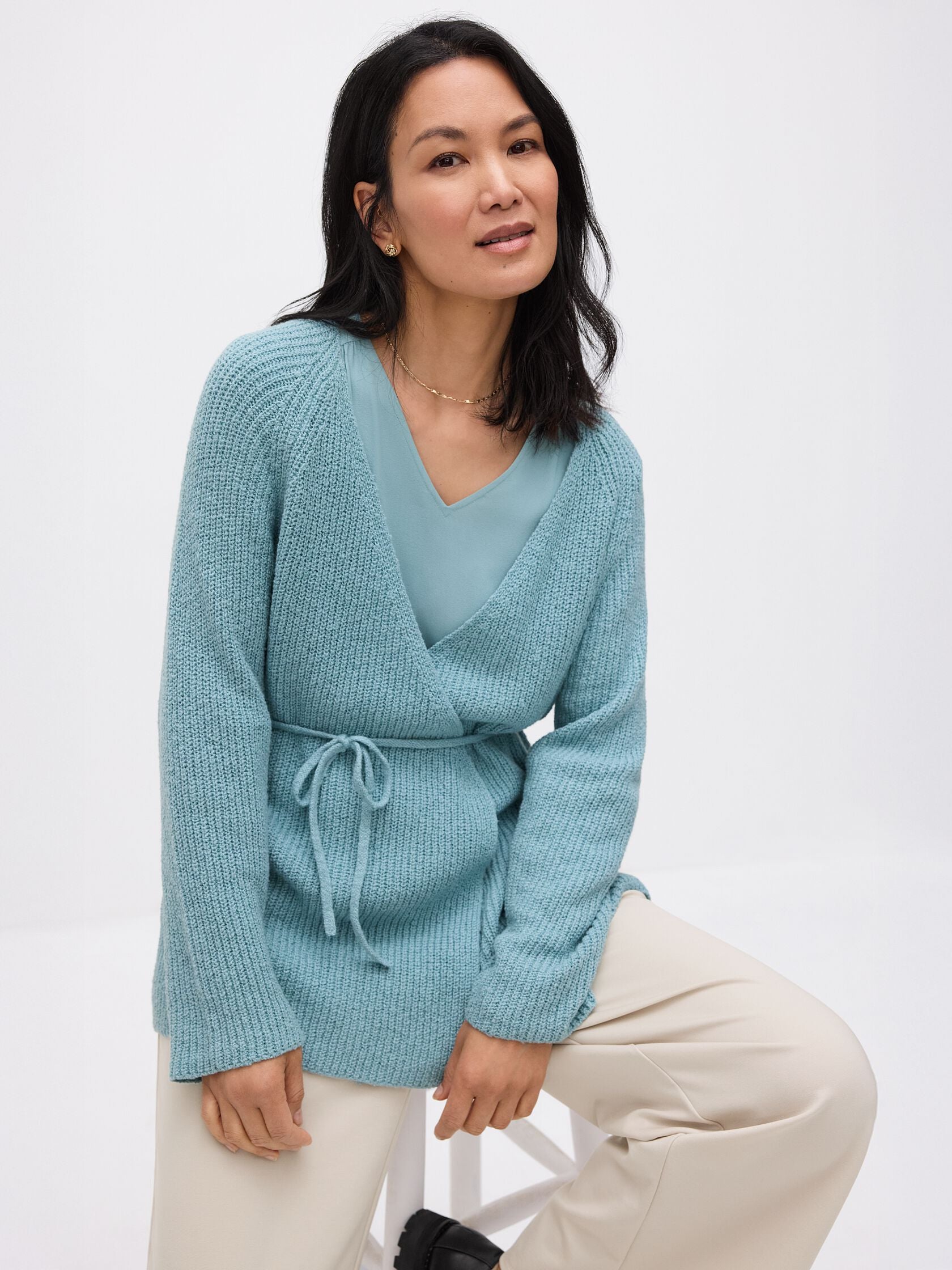 Eileen Fisher V-Neck Cardigan