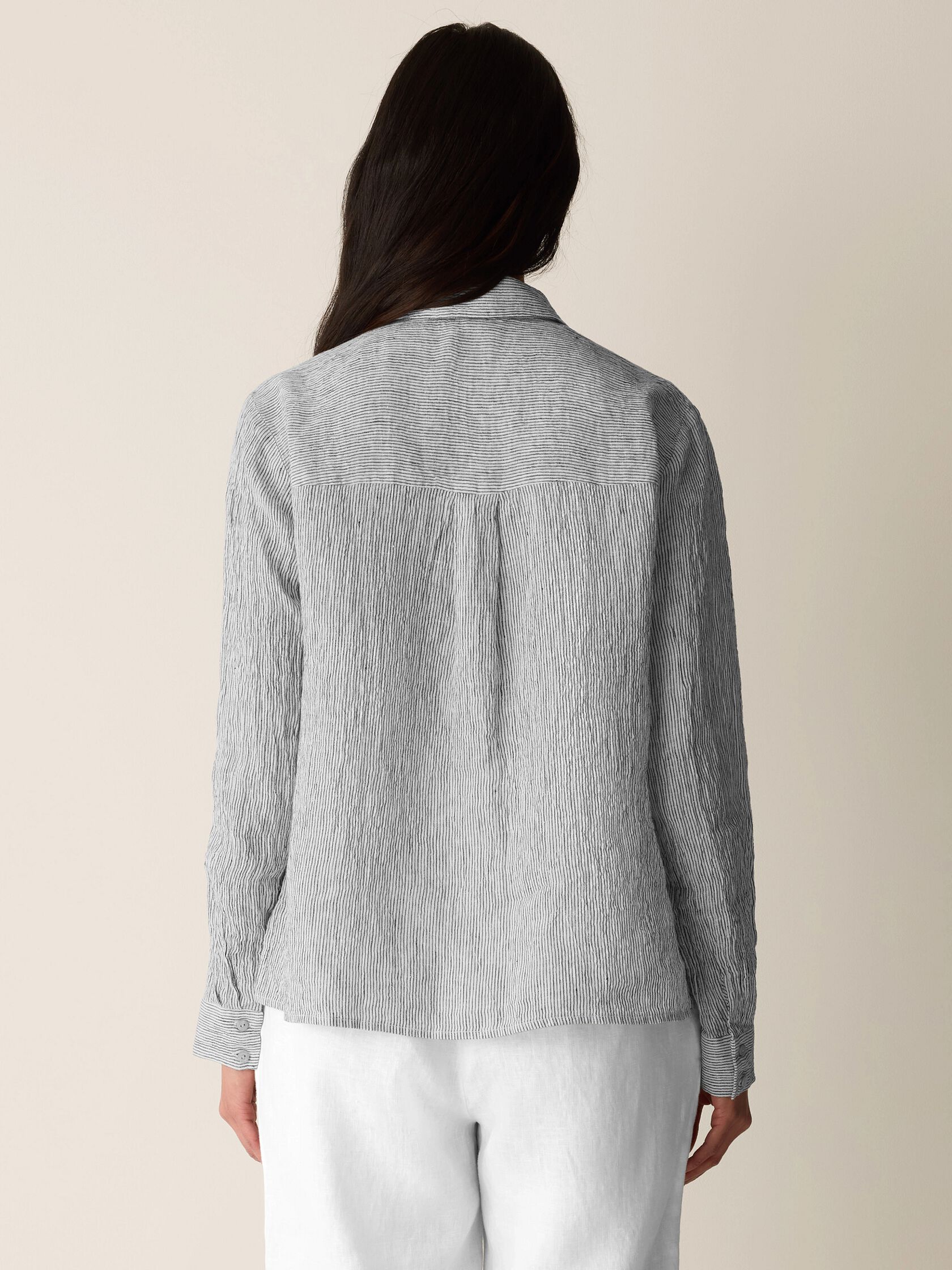 Eileen Fisher Classic Collar Easy Shirt