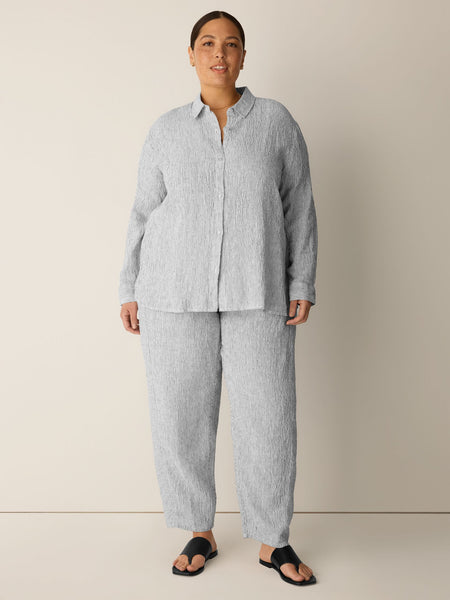 Eileen Fisher Classic Collar Easy Shirt
