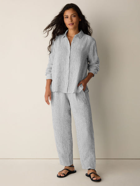 (Pre-Order) Eileen Fisher Classic Collar Easy Shirt