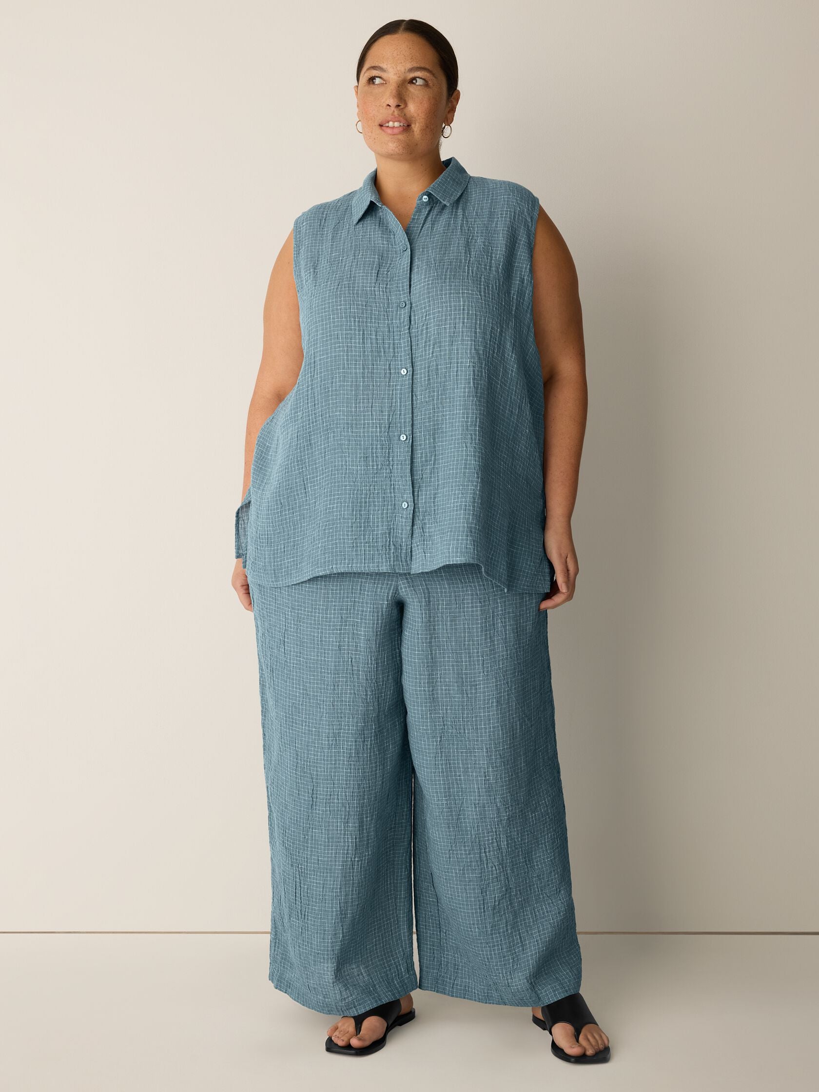 Eileen Fisher Wide Ankle Pant