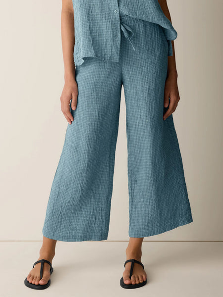 (Pre-Order) Eileen Fisher Wide Ankle Pant
