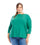 Karen Kane 3/4 Sleeve Boatneck Top