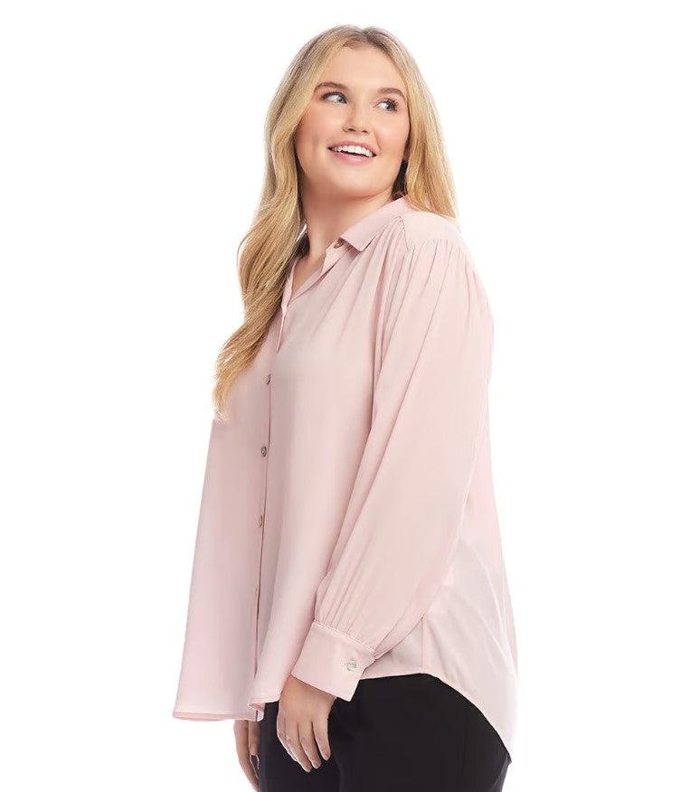 Karen Kane Dropped Shoulder Blouse