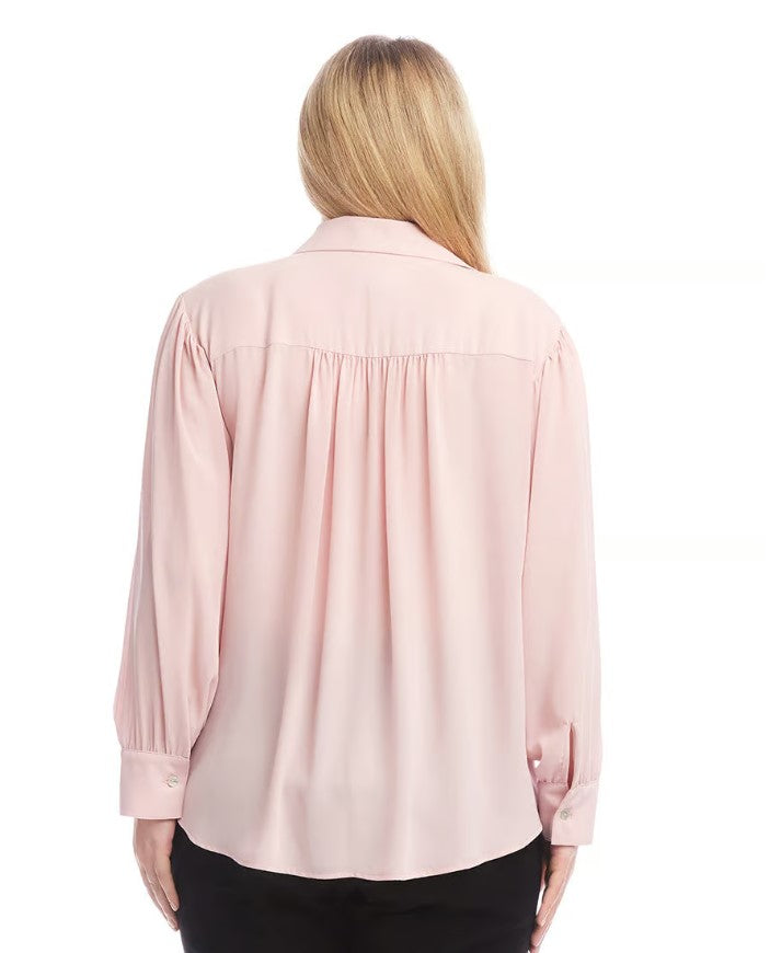 Karen Kane Dropped Shoulder Blouse