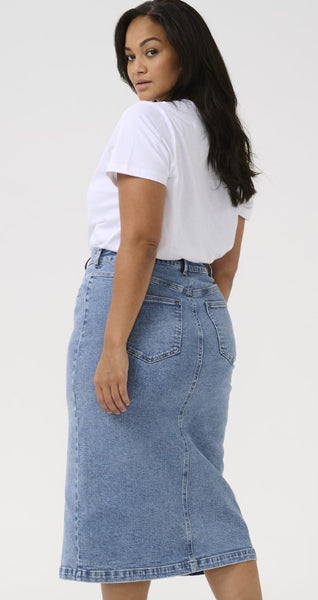 Kaffe Curve Thura Denim Skirt