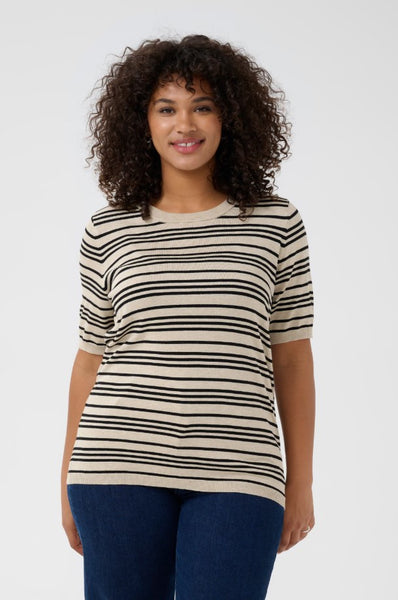 Kaffe Curve Lizzy Stripped Pullover