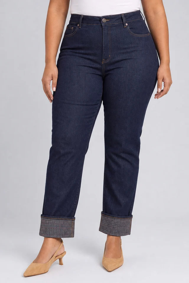 NYDJ Kasey Ankle Plaid